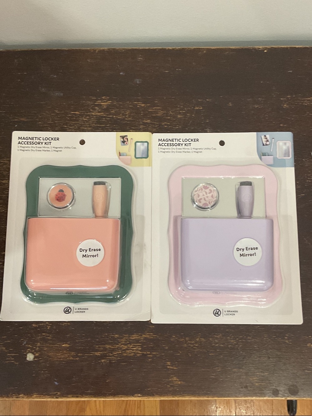 Pair of locker accessory kits